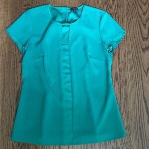Ann Taylor Vibrant Green Blouse